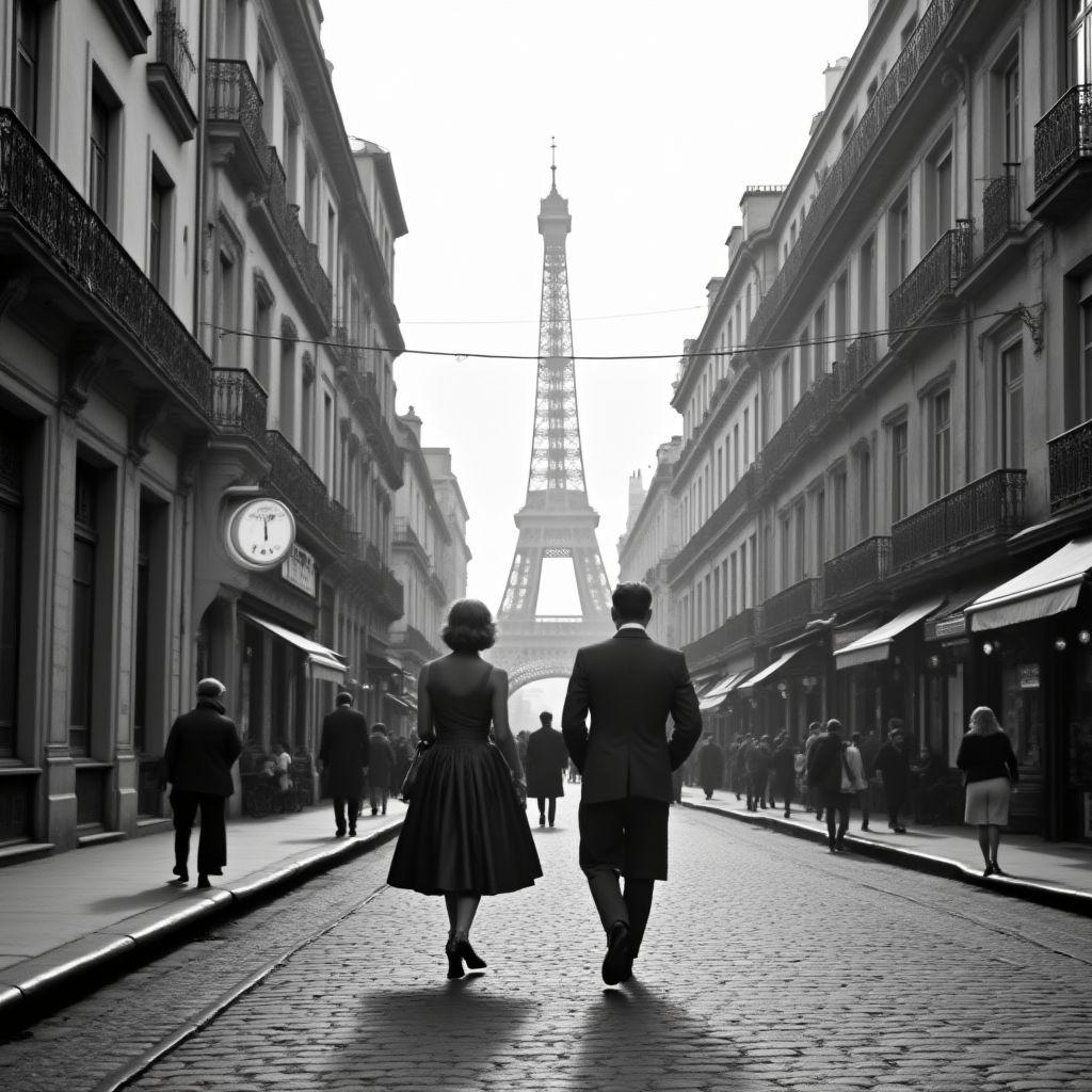 Livre de photographies Paris années 1950